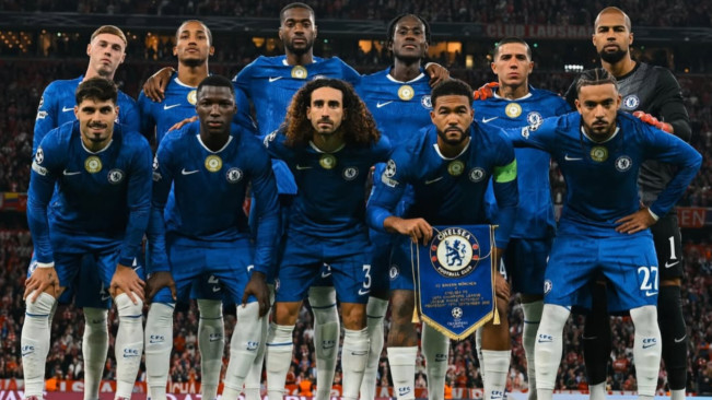 Skuad Chelsea. [Instagram]